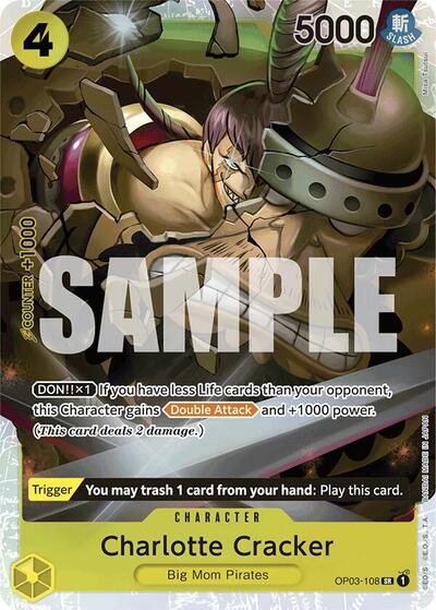 Charlotte Cracker (Reprint) - (OP03-108) - Premium Booster -The Best- - (Super Rare)