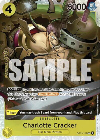 Charlotte Cracker (Reprint) - (OP03-108) - Premium Booster -The Best- (Super Rare)