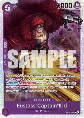 Eustass"Captain"Kid (Reprint) - (OP05-074) - Premium Booster -The Best- (Super Rare)