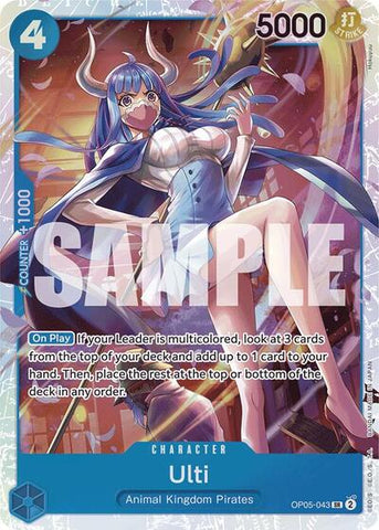 Ulti (Reprint) - (OP05-043) - Premium Booster -The Best- (Super Rare)