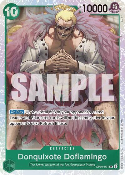 Donquixote Doflamingo (Reprint) - (OP04-031) - Premium Booster -The Best- - (Super Rare)