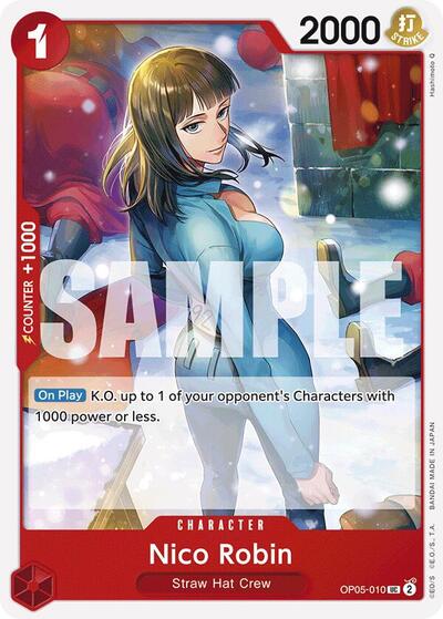 Nico Robin (Reprint) - (OP05-010) - Premium Booster -The Best- - (Uncommon)