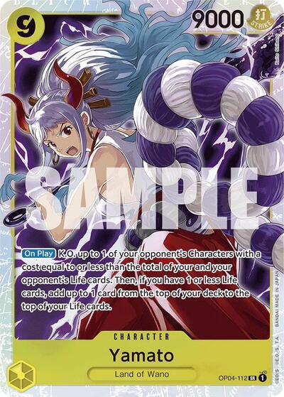 Yamato (Reprint) - (OP04-112) - Premium Booster -The Best- - (Super Rare)