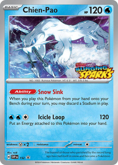 Chien-Pao - (152) - SV: Scarlet & Violet Promo Cards - (Promo)