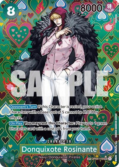 Donquixote Rosinante - (OP04-119) - Emperors in the New World - (Secret Rare)
