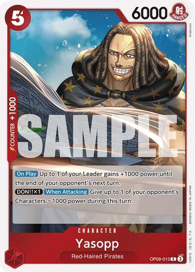 Yasopp - (OP09-013) - Emperors in the New World - (Rare)