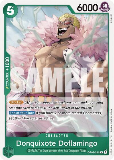 Donquixote Doflamingo - (OP09-031) - Emperors in the New World - (Rare)