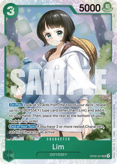 Lim - (OP09-037) - Emperors in the New World - (Super Rare)