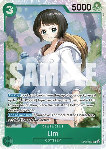 Lim - (OP09-037) - Emperors in the New World - (Super Rare)