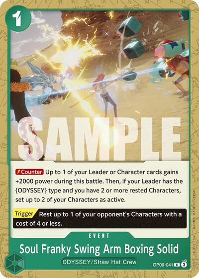 Soul Franky Swing Arm Boxing Solid - (OP09-041) - Emperors in the New World - (Common)