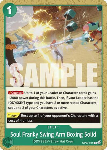 Soul Franky Swing Arm Boxing Solid - (OP09-041) - Emperors in the New World - (Common)