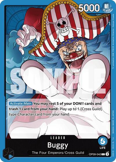 Buggy - (OP09-042) - Emperors in the New World - (Leader)