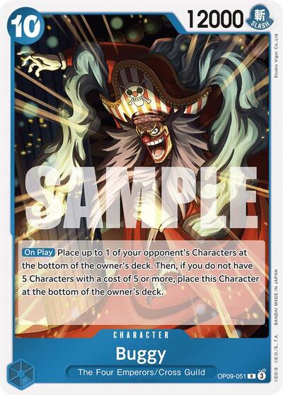 Buggy - (OP09-051) - Emperors in the New World - (Rare)