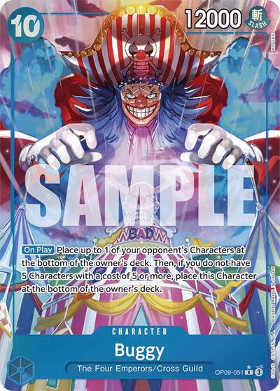 Buggy - (OP09-051) - Emperors in the New World - (Rare)