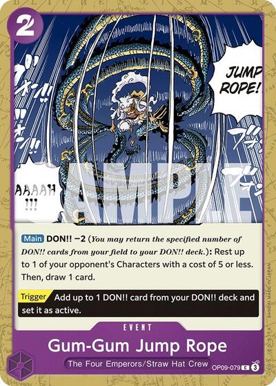 Gum-Gum Jump Rope - (OP09-079) - Emperors in the New World - (Common)
