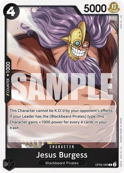Jesus Burgess - (OP09-086) - Emperors in the New World - (Rare)