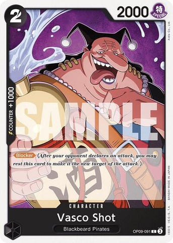 Vasco Shot - (OP09-091) - Emperors in the New World - (Common)