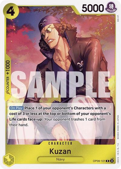 Kuzan - (OP09-101) - Emperors in the New World - (Rare)