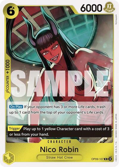 Nico Robin - (OP09-107) - Emperors in the New World - (Rare)