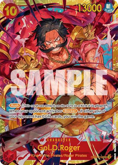 Gol.D.Roger - (OP09-118) - Emperors in the New World - (Secret Rare)