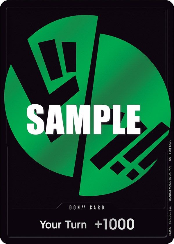 DON!! Card (Green) [One Piece Promotion Cards]