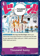 Thousand Sunny - (OP09-080) - Emperors in the New World: 2nd Anniversary Tournament Cards - (Common)