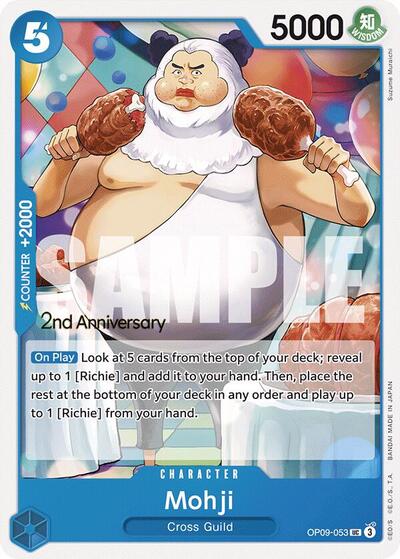 Mohji - (OP09-053) - Emperors in the New World: 2nd Anniversary Tournament Cards - (Uncommon)