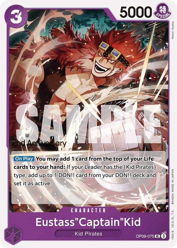 Eustass"Captain"Kid [Emperors in the New World: 2nd Anniversary Tournament Cards]
