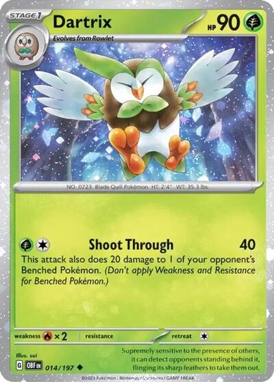 Dartrix (Cosmos Holo) - (014/197) - Miscellaneous Cards & Products - (Uncommon)