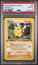 PSA 8 - Jungle 1st Edition  - Pikachu