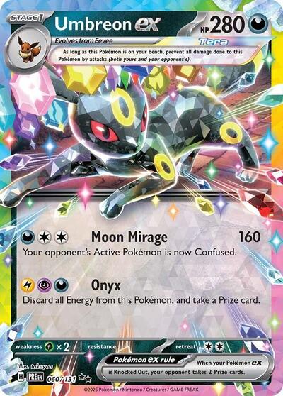 Umbreon ex - (060/131) - SV: Prismatic Evolutions - (Double Rare)