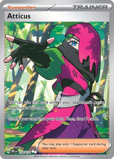 Atticus - (133/131) - SV: Prismatic Evolutions - (Ultra Rare)