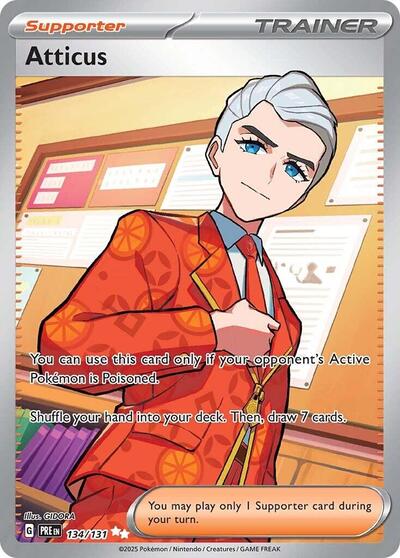 Atticus - (134/131) - SV: Prismatic Evolutions - (Ultra Rare)
