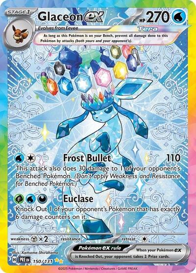 Glaceon ex - (150/131) - SV: Prismatic Evolutions - (Special Illustration Rare)