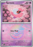 Spritzee (Poke Ball Pattern) - (038/131) - SV: Prismatic Evolutions - (Common)