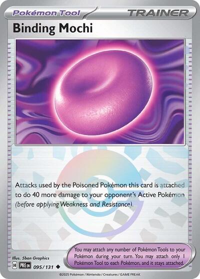 Binding Mochi (Poke Ball Pattern) - (095/131) - SV: Prismatic Evolutions - (Uncommon)