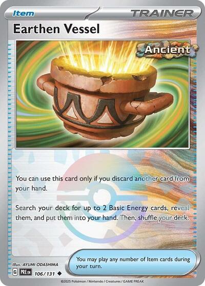 Earthen Vessel (Poke Ball Pattern) - (106/131) - SV: Prismatic Evolutions - (Uncommon)