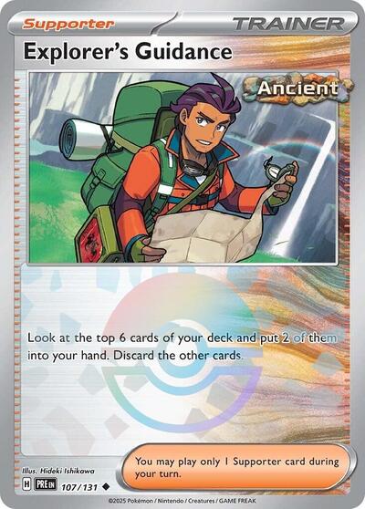 Explorer's Guidance (Poke Ball Pattern) - (107/131) - SV: Prismatic Evolutions - (Uncommon)