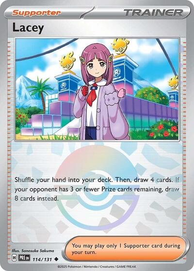 Lacey (Poke Ball Pattern) - (114/131) - SV: Prismatic Evolutions - (Uncommon)