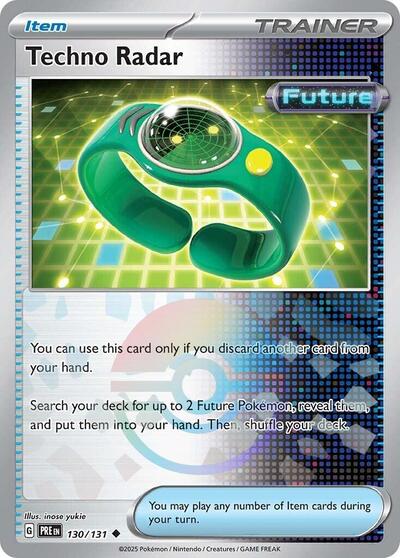 Techno Radar (Poke Ball Pattern) - (130/131) - SV: Prismatic Evolutions - (Uncommon)