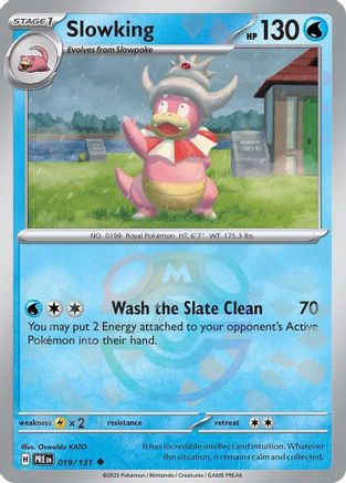 Slowking (019/131) (Master Ball Pattern) [Scarlet & Violet: Prismatic Evolutions]