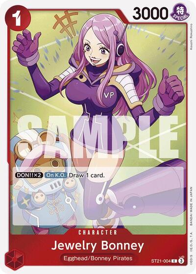 Jewelry Bonney - (ST21-004) - Starter Deck EX: Gear 5 - (Common)