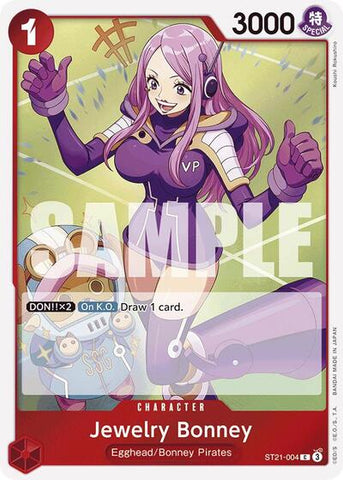 Jewelry Bonney - (ST21-004) - Starter Deck EX: Gear 5 - (Common)