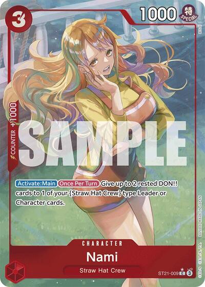Nami (Parallel) - (ST21-009) - Starter Deck EX: Gear 5 - (Common)