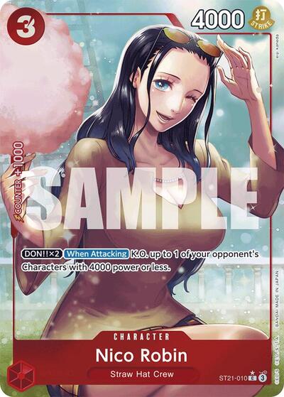Nico Robin (Parallel) - (ST21-010) - Starter Deck EX: Gear 5 - (Common)