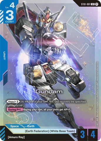 Image for Gundam (ST01-001) - Gundam Card Game