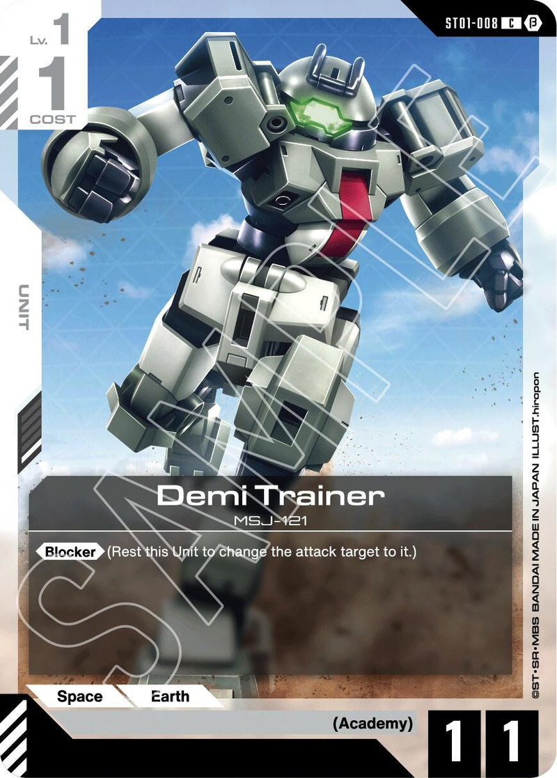 Image for Demi Trainer (ST01-008) - Gundam Card Game