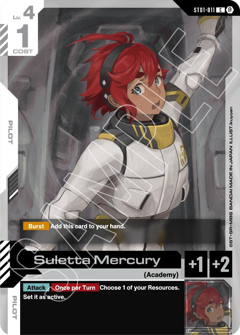 Image for Suletta Mercury (ST01-011) - Gundam Card Game