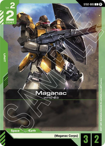Image for Maganac (ST02-005) - Gundam Card Game