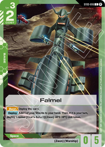 Image for Falmel (ST03-016) - Gundam Card Game